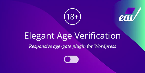 Elegant Age Verification – Responsive WordPress Age Verification Plugin