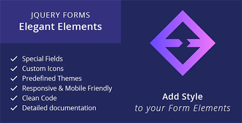 Elegant Elements – jQuery HTML Form Plugin